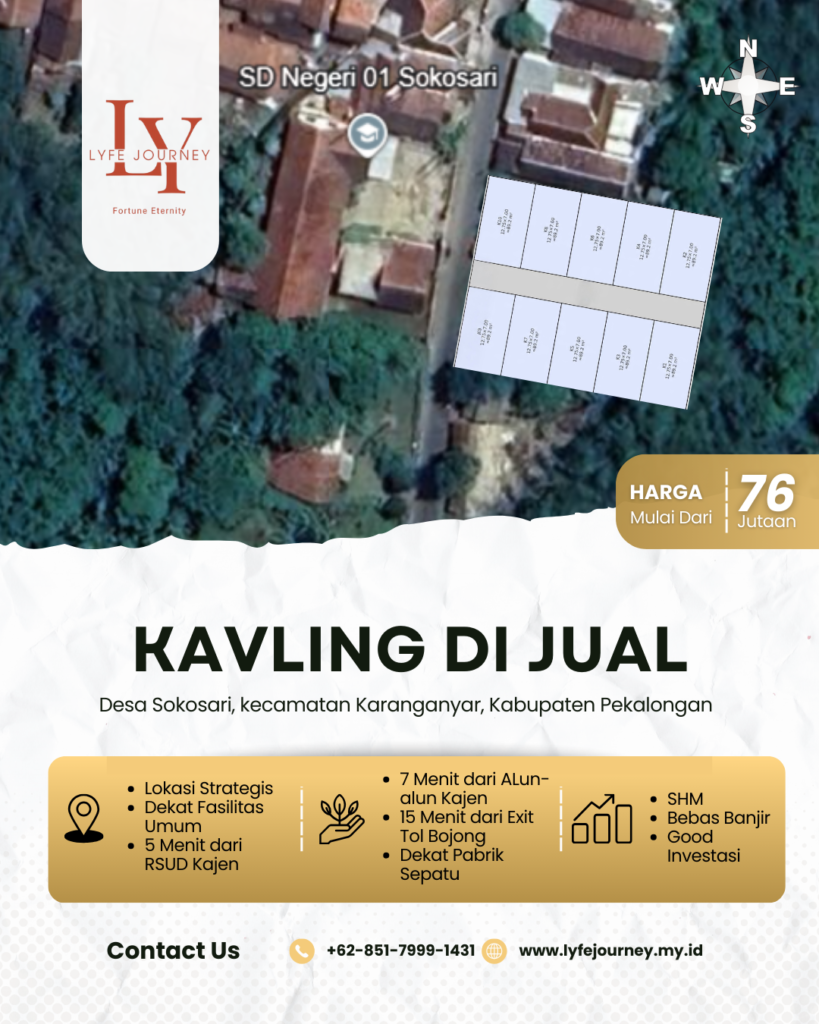Brosur Kavling Karanganyar LYFE Journey